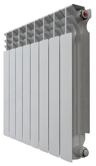 Радиатор алюминиевый НРЗ 500*100 8 сек.