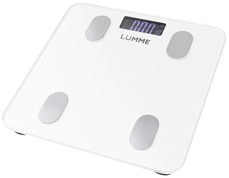 Весы напольные Lumme LU-1334 белый жемчуг