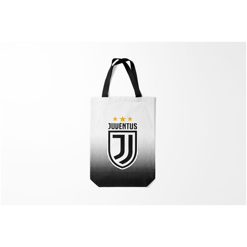 фото Сумка-шоппер / 31х42 см / футбол / juventus ювентус burnettie