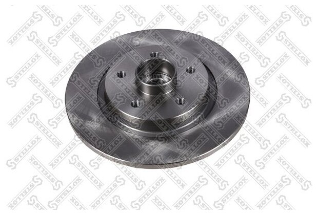Комплект тормозных дисков задний Stellox 6020-1689-SX для Renault ...