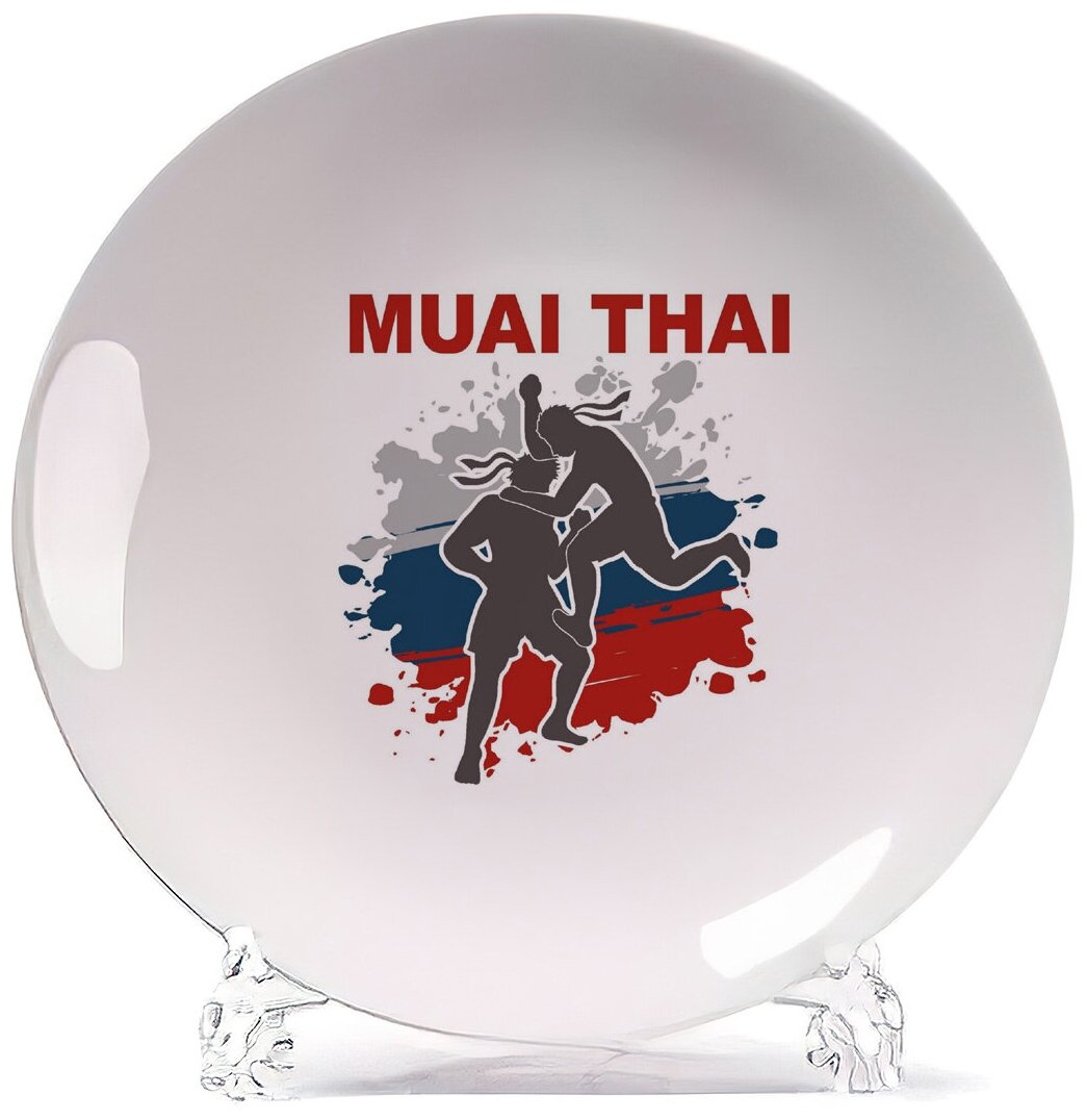 Тарелка CoolPodarok Muay thai (тайский бокс)