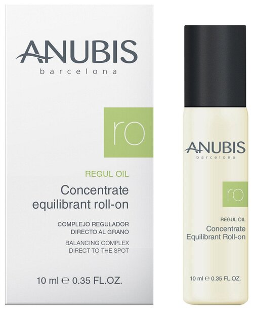 Anubis Barcelona Подсушивающий балансирующий концентрат с роликовым аппликатором Regul Oil Concentrate Equilibrant Roll-on 10 мл