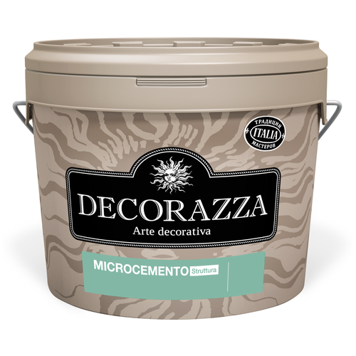 Декоративное покрытие Decorazza Microcemento Struttura, MC 001, 13.5 кг