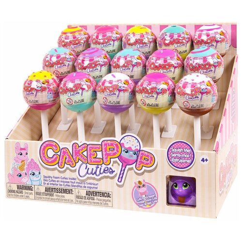 Игрушка в капсуле Cake Pop Cuties, 1 серия (6 в асс) Basic Fun 27120/1