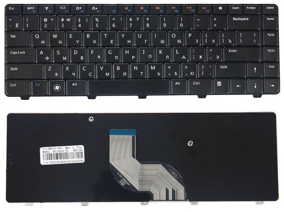 Клавиатура для Dell Inspiron M5030, N5030, 14V, 14R (V100830AS1, 01R28D)