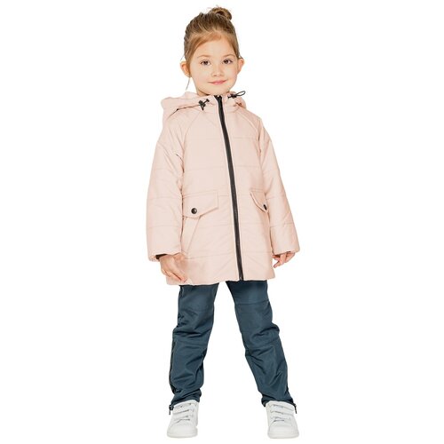 фото Куртка karamelli светло-розовый для девочки размер 122 карамелли
