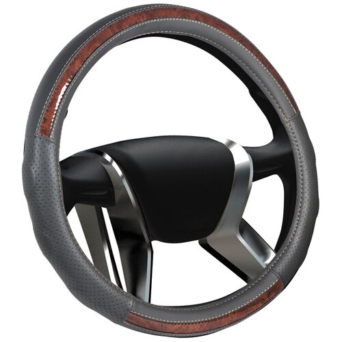 Оплетка на руль кожаная SENATOR New Jersey 