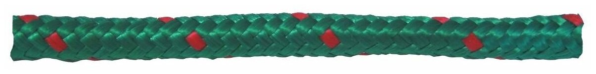 Полипропиленовый плавучий шнур Стройбат зеленый, 8 мм х 10 м 33264 - фотография № 2