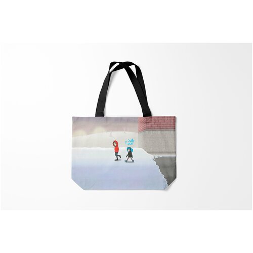 фото Сумка-шоппер / 46х35 см / геймерам / sally face burnettie