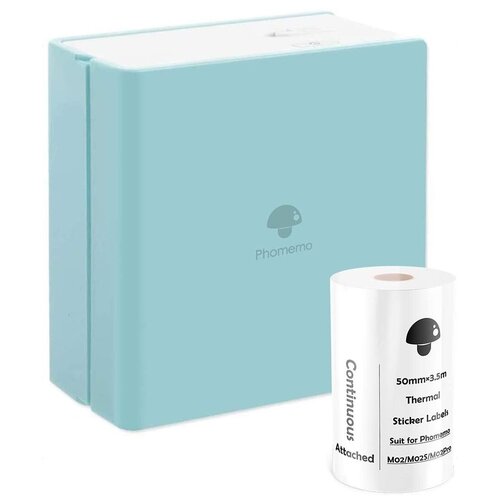 Мини принтер Phomemo M02 Green 445000₽