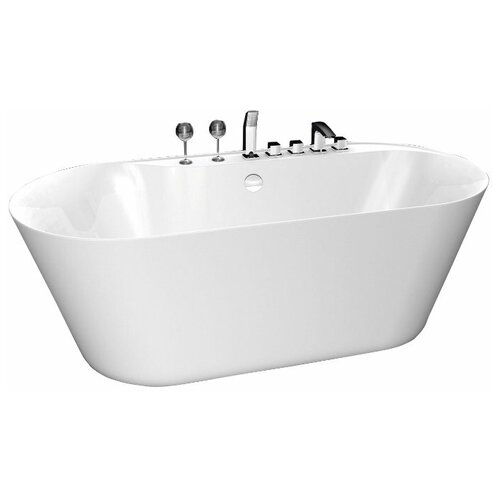 Акриловая ванна BelBagno 180x85 BB14 акриловая ванна belbagno bb14 180x80