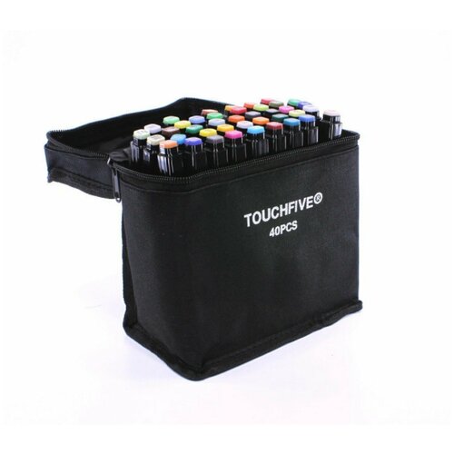 фото Набор маркеров спиртовых touchfive original 40 цветов, черный корпус