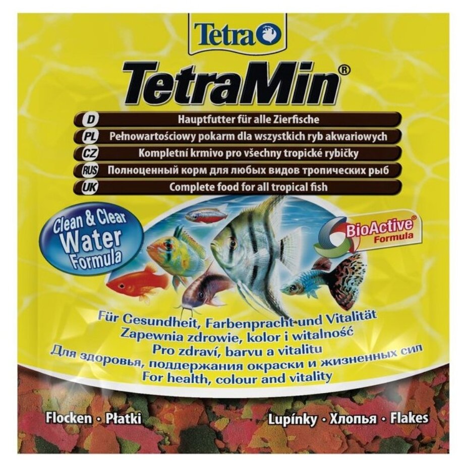 Корм для рыб TetraMin (тетра) 12г (пакет, хлопья)/25 - 2 ед. товара