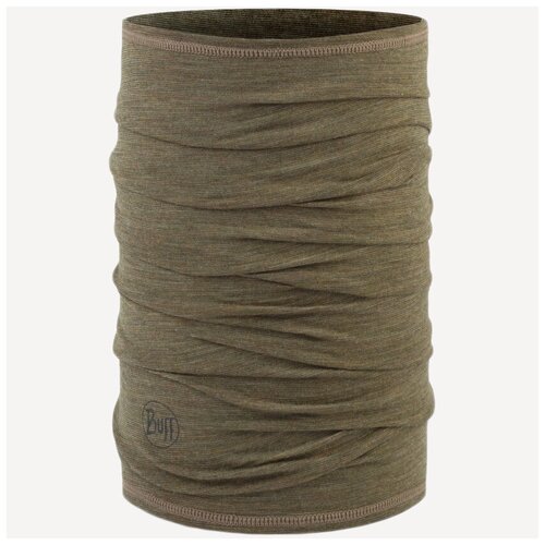 фото Buff бандана buff merino wool lightweight moss multistripes, универсальный