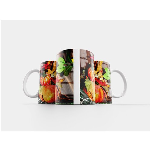 фото Кружка "натюрморт, овощи, продовольственный фон" 320 мл lotsprints