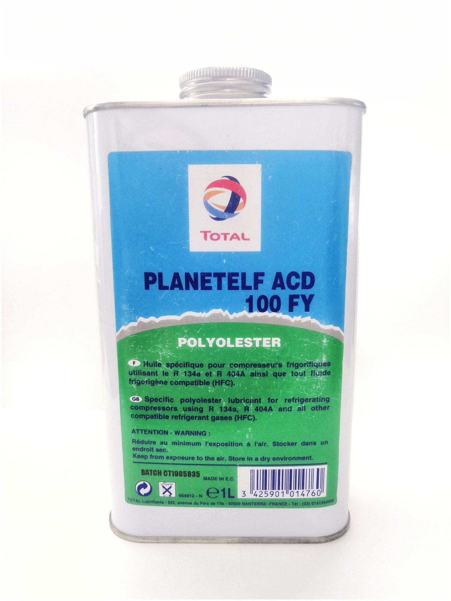 Total    Planetelf ACD 100 FY 1