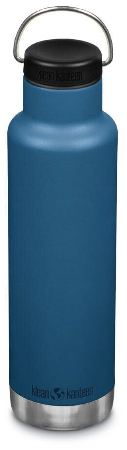 Термобутылка Klean Kanteen NEW Insulated Classic 20oz (592 мл) Real Teal