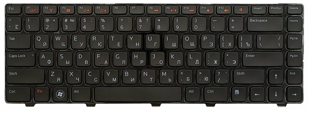 Клавиатура для ноутбука Dell Inspiron N5040 черная