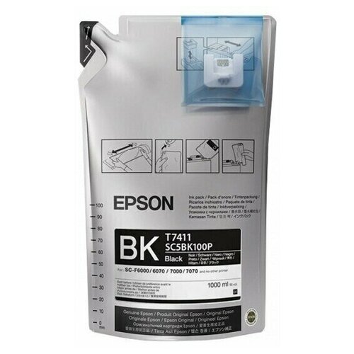 Картридж Epson T7411 - C13T741100 струйный картридж Epson (C13T741100) 1 000 мл, черный