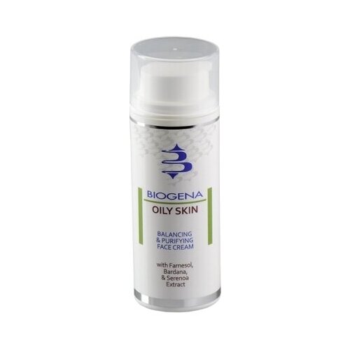 Histomer Biogena Oily Skin Матирующий крем для жирной кожи, 50 мл.