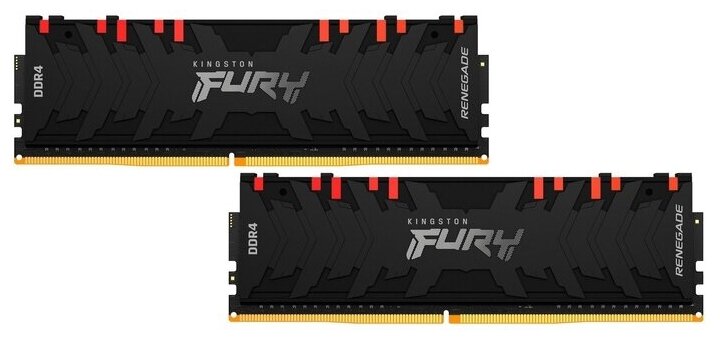 Комплект памяти DDR4 DIMM 16Gb (2x8Gb), 4000MHz Kingston (KF440C19RBAK2/16)