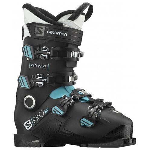 Горнолыжные ботинки Salomon S/Pro HV 80 R W XF Black/White/Scuba (20/21) (23.5)