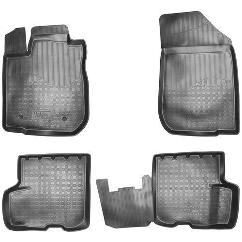 фото Коврики салона (полиуретан) renault logan (l52) (2014-), npa11-c69-350 norplast