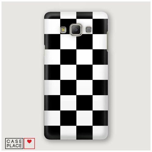 фото Чехол пластиковый samsung galaxy a7 шахматная доска case place