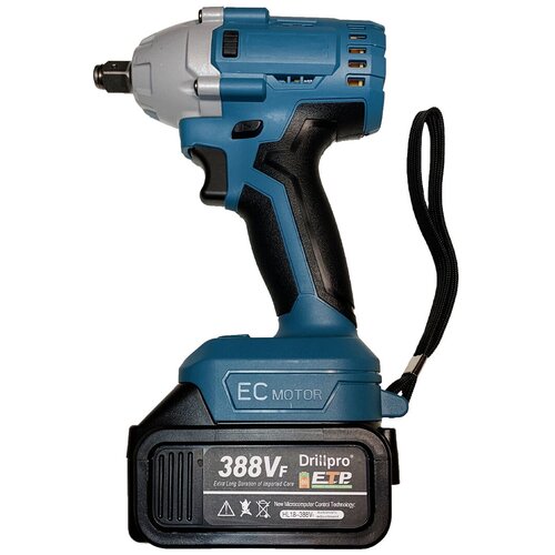 Гайковерт ударный инток 588 Hm c АКБ-1шт 18V MAX LITHIUM Li-Ion и зарядкой адаптирован к 18V батареи Маkitа 532000₽