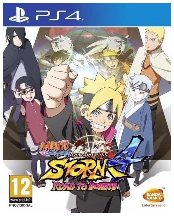 Naruto Shippuden Ultimate Ninja Storm 4: Road to Boruto (PS4, Русские субтитры)