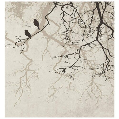 Фотообои флизелин эко Дерево с птицами 260x275 5935₽
