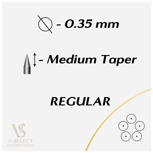 Картриджи Round Shader MEDIUM Taper - EZ® V-System 1205RS-2