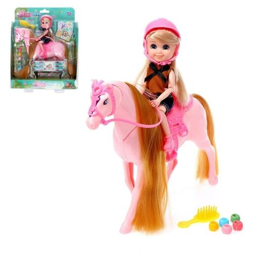 Лошадь с куклой и аксессуарами 6478099 .