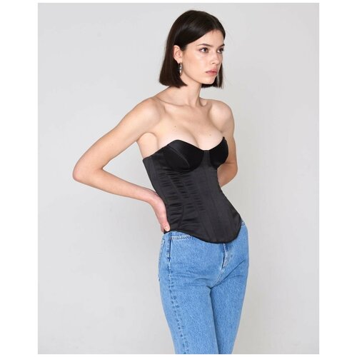 Топ Sorelle Bustier черный XS-SA 18000₽
