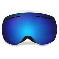 Лыжные очки , двухслойные, антизапотевающие, противотуманные, для катания на сноуборде и лыжах. Синие