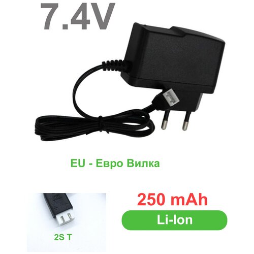 Зарядное устройство для Li-Ion аккумуляторов 7.4V с разъемом 2S T. зарядное устройство для li poly и li ion аккумуляторов 2s 4a