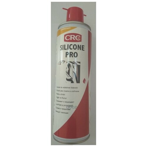 фото Смазка силиконовая "crc" silicone pro (500 мл) (аэрозоль) crc арт. 32695