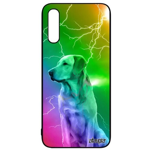 фото Ударопрочный чехол на // samsung galaxy a50 // "лабрадор" дизайн спасатель, utaupia, цветной