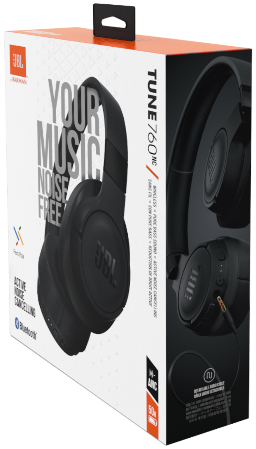 Наушники JBL Blue JBLT760NCBLU - фото №2