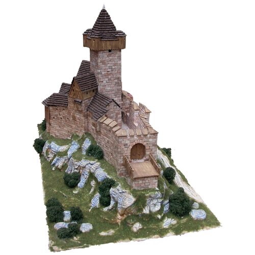 фото Сборная модель из керамики aedes ars (испания), замок falkenstein, масштаб 1:87, ads1001