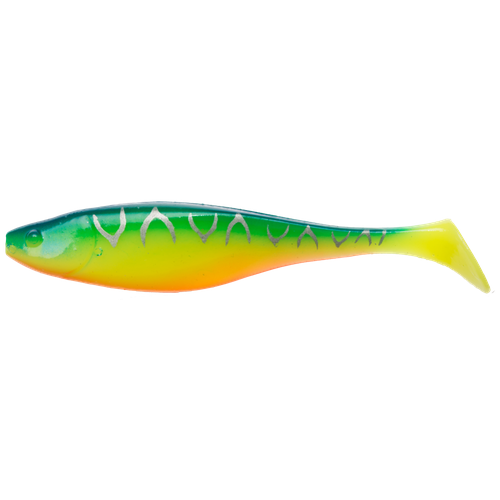 Приманка силиконовая Narval Commander Shad 14cm цв. #002 Blue Back Tiger