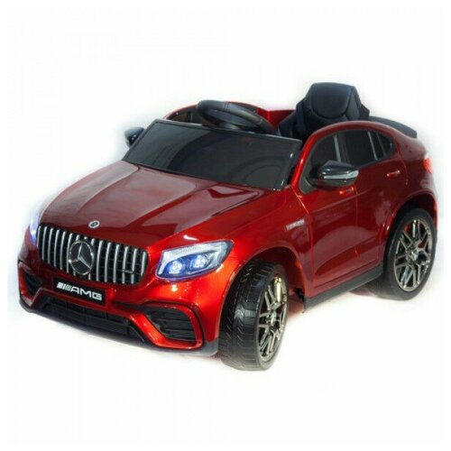 Электромобиль Toyland Mercedes-Benz GLC63 S Coupe 4WD (QLS-5688), Красный глянец электромобиль toyland toyota prado 4wd черный глянец