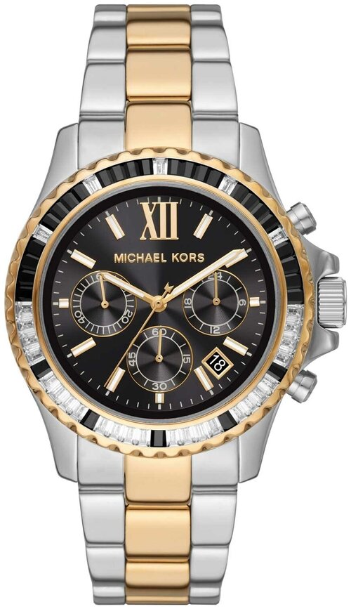 Наручные часы MICHAEL KORS Everest MK7209, золотой, черный