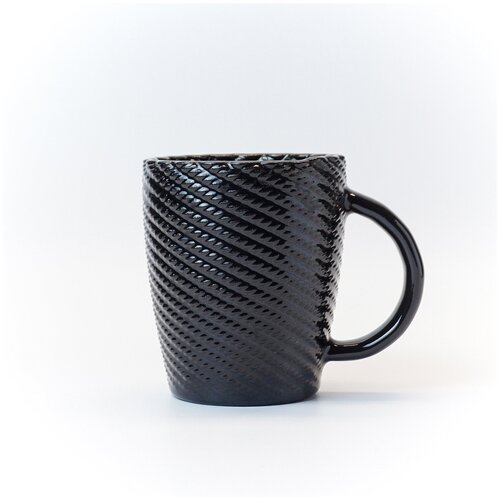 Керамическая кружка Parametric M3, Стакан для кофе и чая 300мл, Цвет зеленый