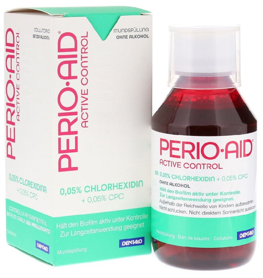 Perio-Aid Active Control ополаскиватель д/полости рта фл., 150 мл