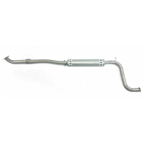 Резонатор ВАЗ 1118 с гофромуфтой алюминизированный АвтоРезонатор