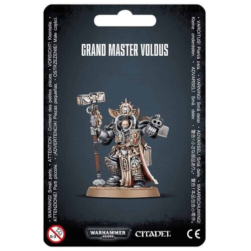 фигурка joytoy warhammer 40k grey knights grand master voldus 1 18 Warhammer 40,000 Grey Knights Grand Master Voldus