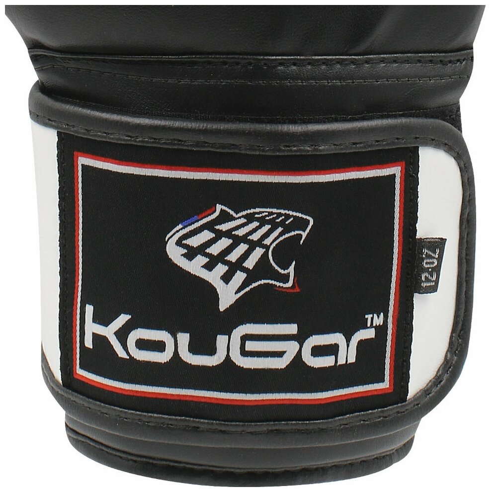 Перчатки боксерские Kougar Ko400-6, 6oz, черный