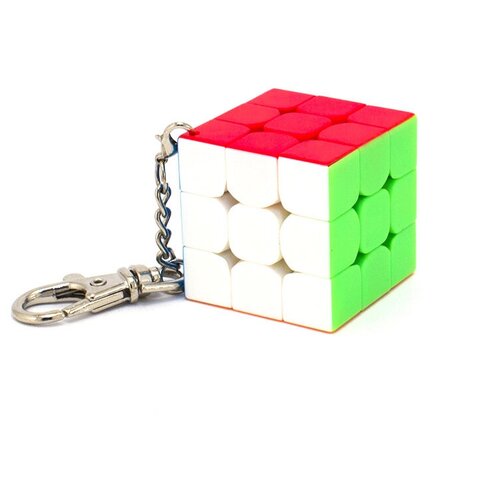 Кубик Рубика брелок MoYu 3x3x3 Mofangjiaoshi 35 mm брелок moyu meilong 3c 3x3x3 magic cube sticklerless 4x4x4 speed cubes mofangjiaoshi 5x5x5 puzzle cubes cubing classroom 2x2x2 cubo toy