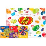 Подарочная коробка конфеты Jelly Belly 50 вкусов 600 гр. + Bean Boozled с игрой 100 гр. (2 шт - изображение